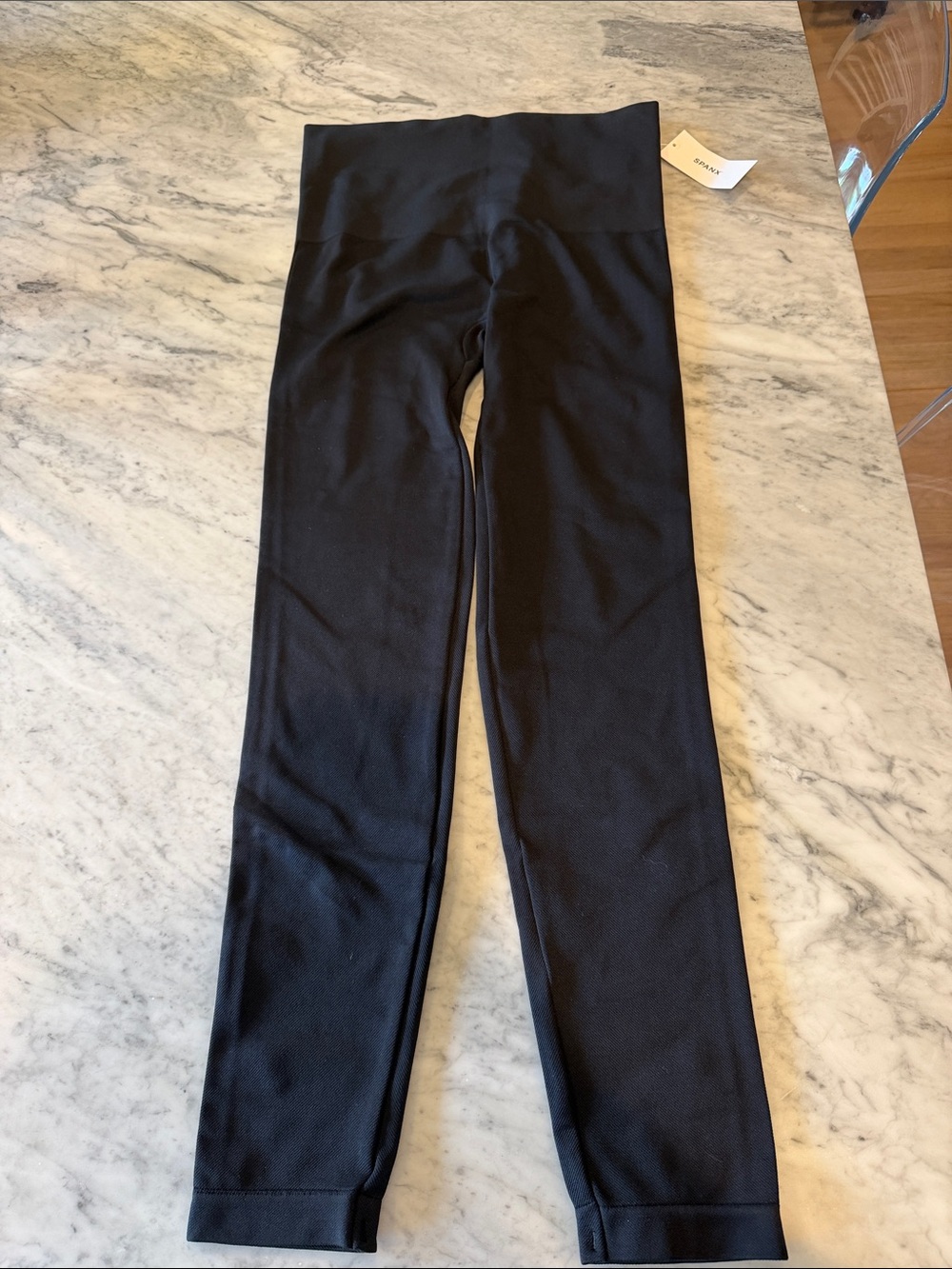Spanx Black High-Waist Leggings